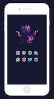 برنامه‌نما KAMIJARA Sticker Icon Pack عکس از صفحه