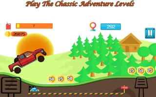Mountain Car Hill Racing - Impossible Climb subida Poster