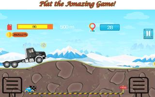 Mountain Car Hill Racing - Impossible Climb subida captura de pantalla 1
