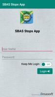 SBAS Stops App Affiche