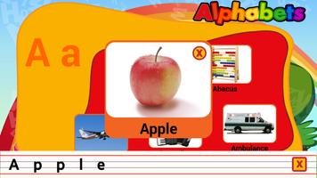 Alphabets for kids. Affiche