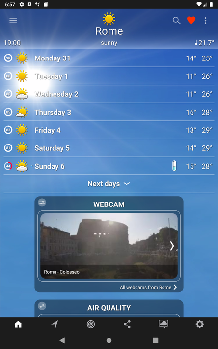 iLMeteo: weather forecast screenshot 8