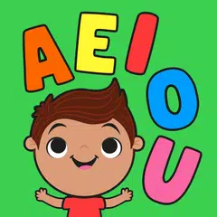 Vowels for children 3 5 years Icon