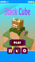 Stack Cube Jump Jump постер