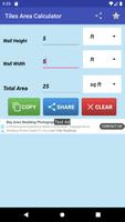 Tiles Area Calculator Plakat