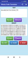 Binary Code Translator 스크린샷 2