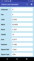 Chitral Land Calculator Plakat