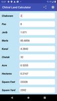 Chitral Land Calculator Screenshot 1