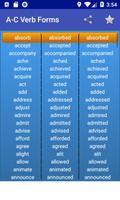 English Verb Forms Screenshot 1