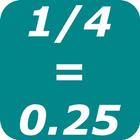 Fraction to Decimal Converter Zeichen