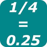 Fraction to Decimal Converter Zeichen