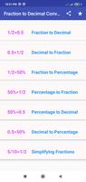 Fraction to Decimal Converter Plakat