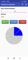 Fraction to Decimal Converter Screenshot 1