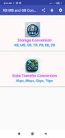 KB MB GB Conversion 海报