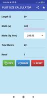 Plot Size Calculator скриншот 1