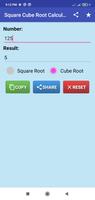 Square Cube Root Calculator スクリーンショット 2
