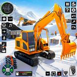 Grand Snow Excavator Sim 3D