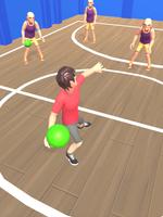 برنامه‌نما Dodge The Ball 3D عکس از صفحه