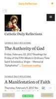 Catholic Daily Reflections capture d'écran 2