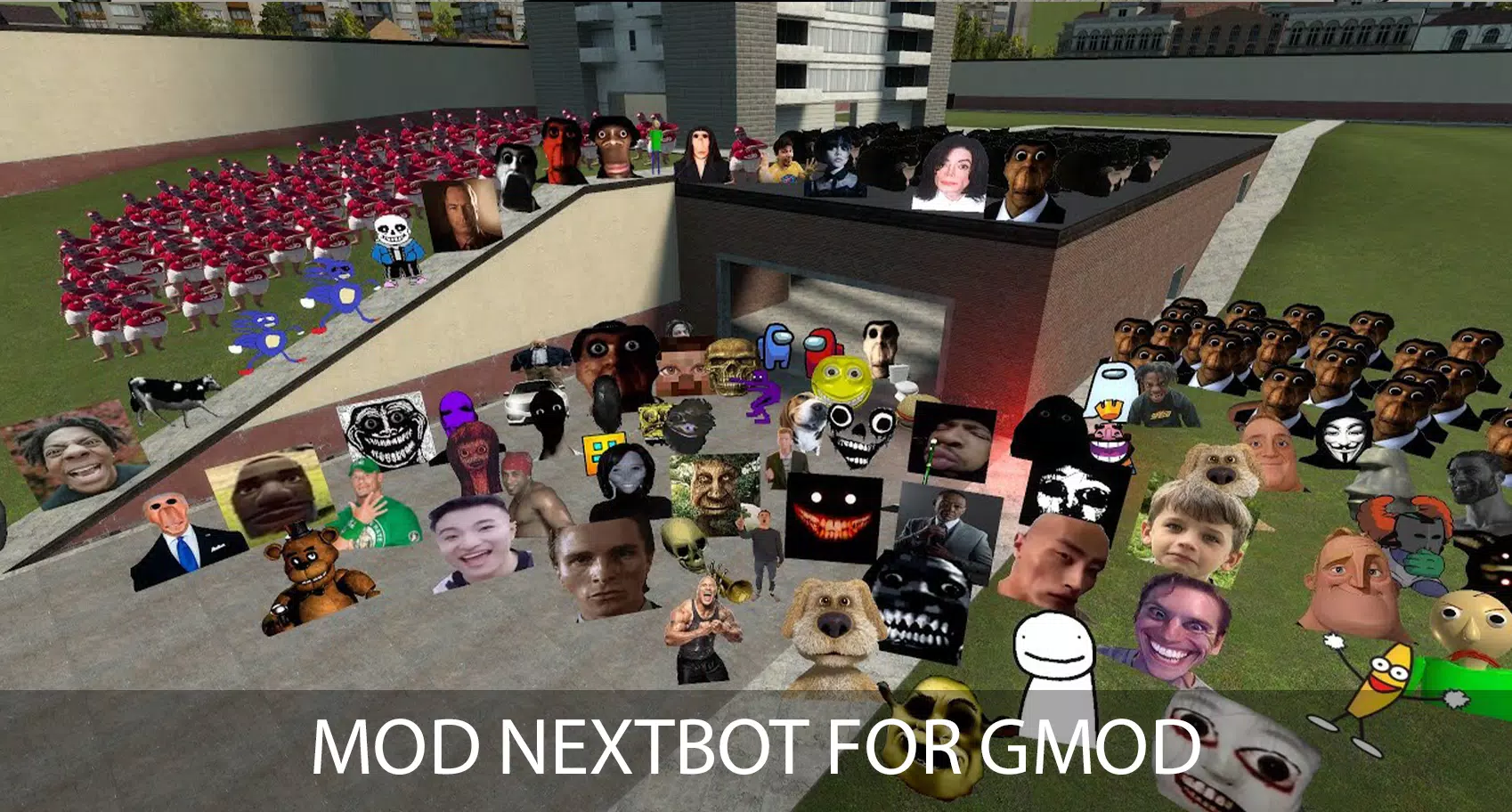 Mod Nextbot In Gmod (E-SPORT Arena) APK for Android - Free Download