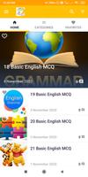 English Grammar MCQ | Test | S poster