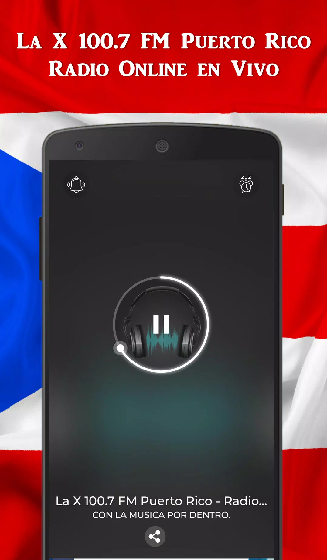 La X 100.7 FM Puerto Rico - Radio Online en Vivo APK für Android  herunterladen
