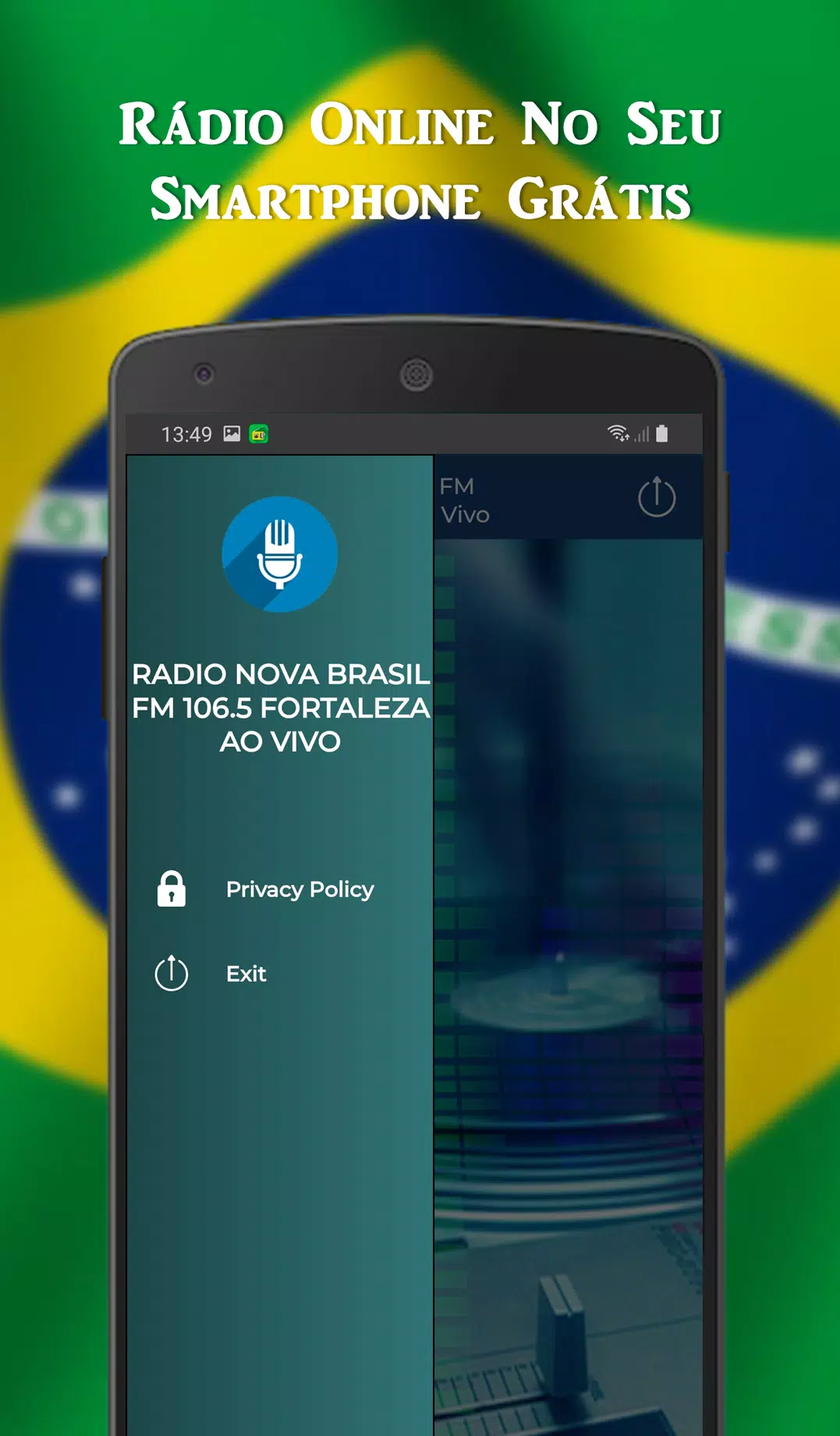 Descarga de APK de Radio Nova Brasil FM 106.5 Fortaleza en Vivo para Android