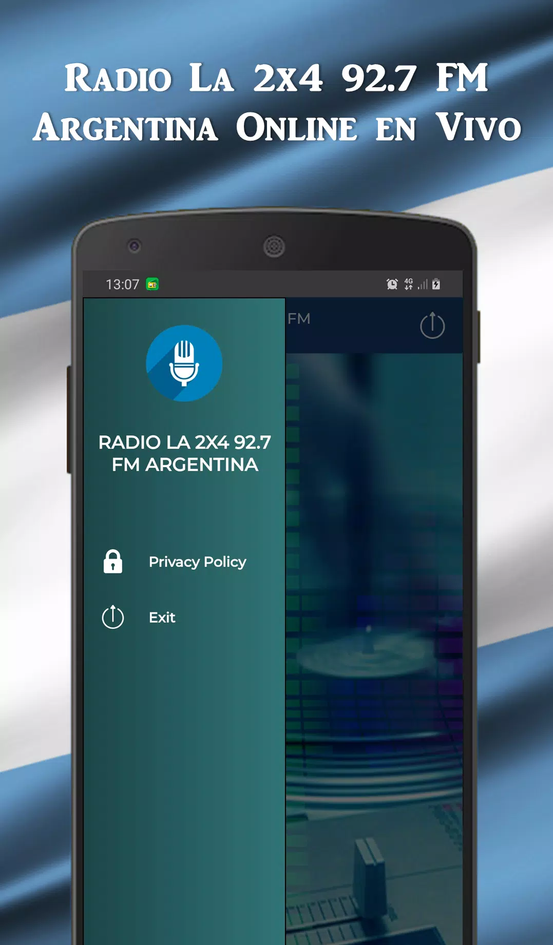 Radio La 2x4 92.7 FM Argentina APK voor Android Download