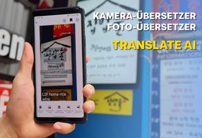Kamerabild - Translate AI Plakat