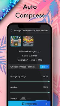 JPEG Image Compressor - Image Resizer screenshot 2