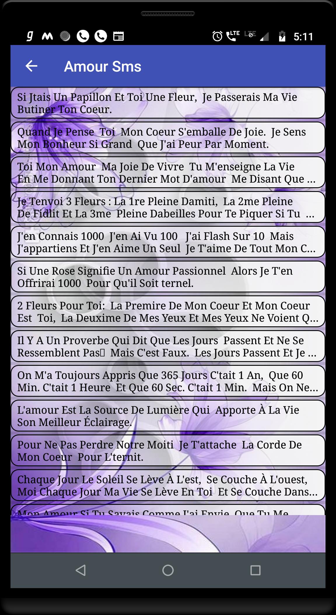 Messages Et Poemes Damour For Android Apk Download