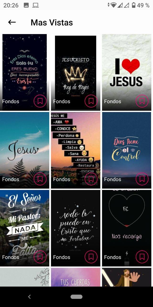 Descarga de APK de Fondos Cristianos para Android