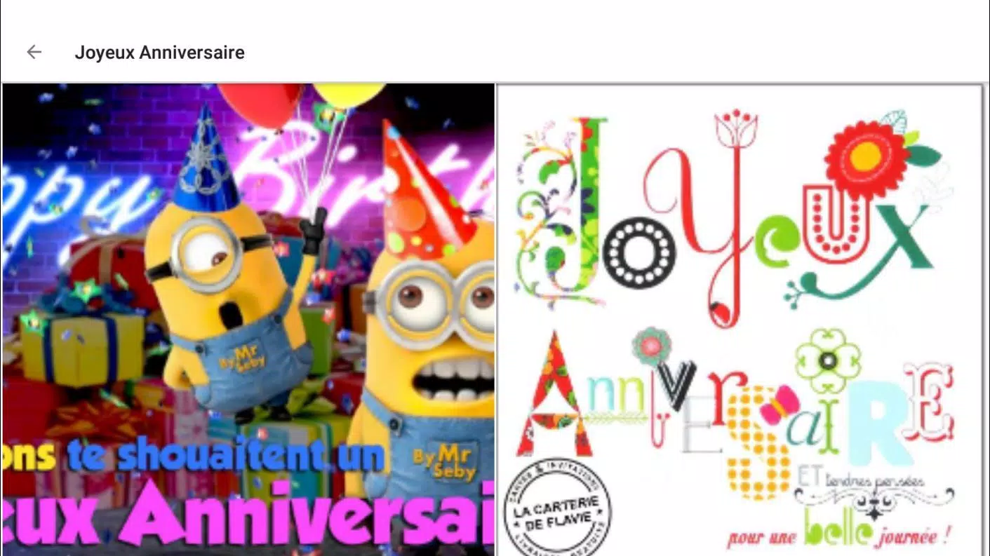 Joyeux Anniversaire For Android Apk Download