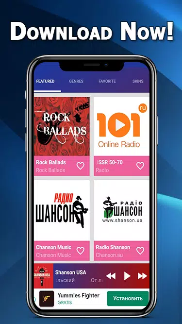 Russian Music: Radio Chanson APK for Android Download