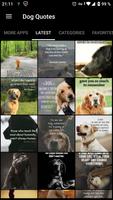 Dog Quotes Affiche