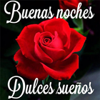 Imágenes de Buenas Noches con Rosas y Flores icône