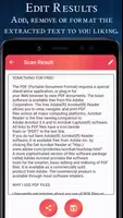 OCR Text Reader : Image to Text, PDF Scanner Screenshot 2