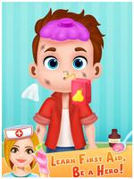 First Aid Surgery Doctor Game Affiche
