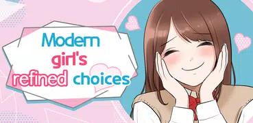 Modern girl's refined choices
