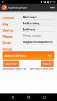 IMAporter Mobile Admin скриншот 1