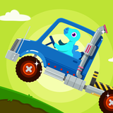 恐龙卡车 - 汽车和赛车儿童应用驾驶模拟运输卡车