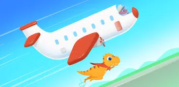 恐龍飛機場 - 世界探索兒童遊戲