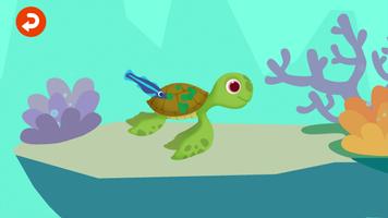 수중 공룡 모험 - 어린이 해양 탐사 게임 스크린샷 1