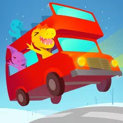 恐竜バス - 車とレースカーキッズパズルゲーム アプリダウンロード