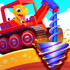 Dinosaur Digger Truck Games icon