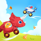 공룡 범퍼카 - 자동차 및 레이싱 어린이 게임 아이콘