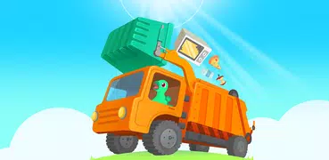 ダイナソーダストカー - トラック子供のゲーム
