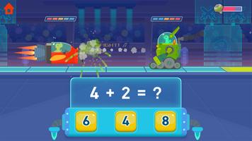 डायनासोर गणित - बच्चों के खेल स्क्रीनशॉट 2