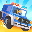 Juegos de Coche Policía Dino icono