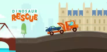 恐龍救援車 - 兒童和幼兒的卡車遊戲
